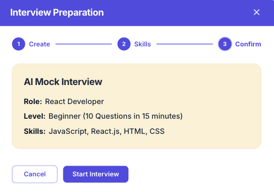 Live AI Interview