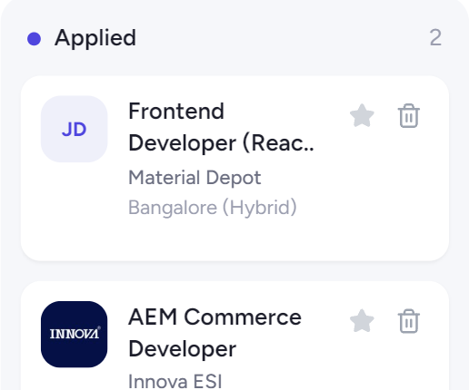 Review Applications and Follow Up